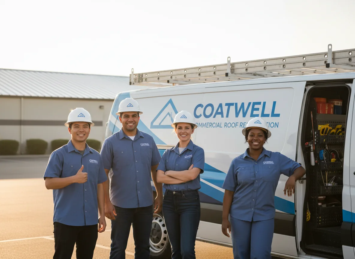 Commercial roof coating company in Hackberry, LA